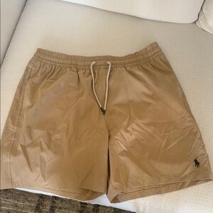Ralph Lauren Black and White Mesh Shorts